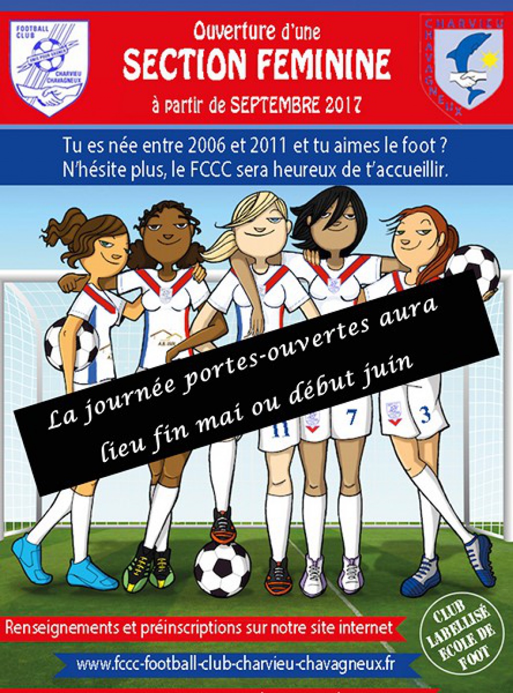 Ouverture section féminine au FC CHARVIEU