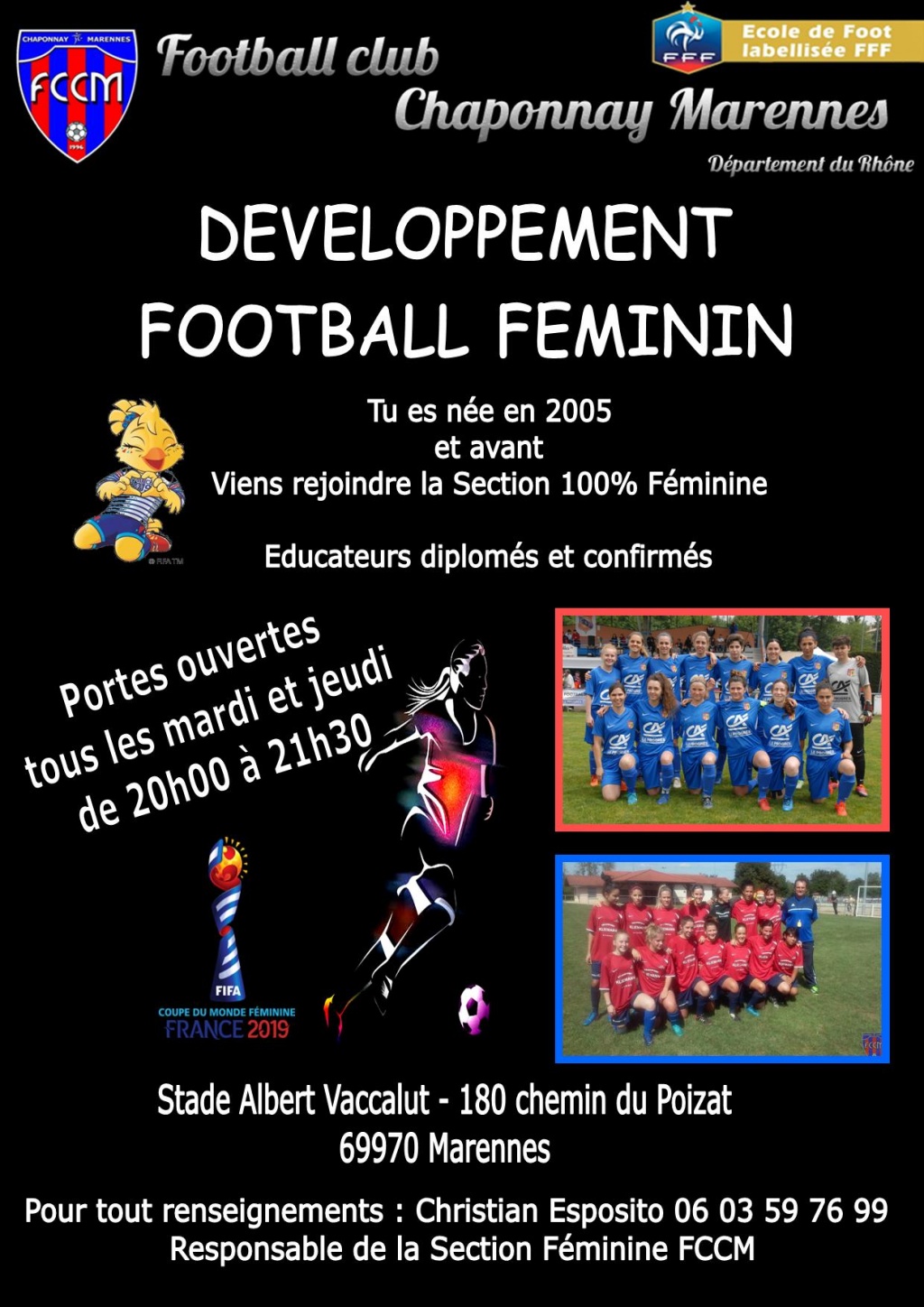 Développement Football Féminin