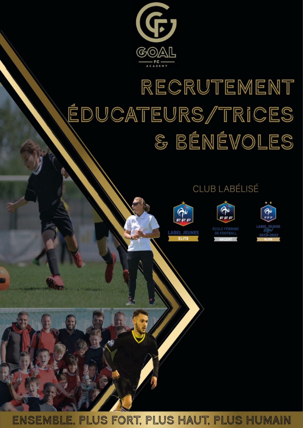 Recrutement Educateurs Goal FC