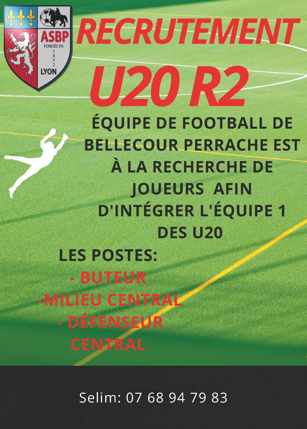 Recrutement U20 R2 