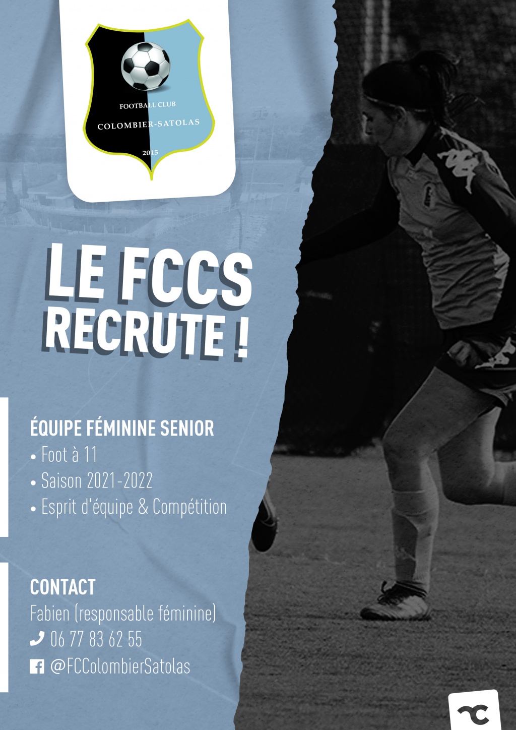 FC Colombier Satolas Féminine - RECRUTEMENT