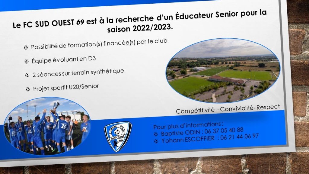 Educateur Senior