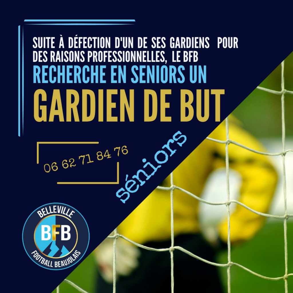 recherche Gardien SENIORS 