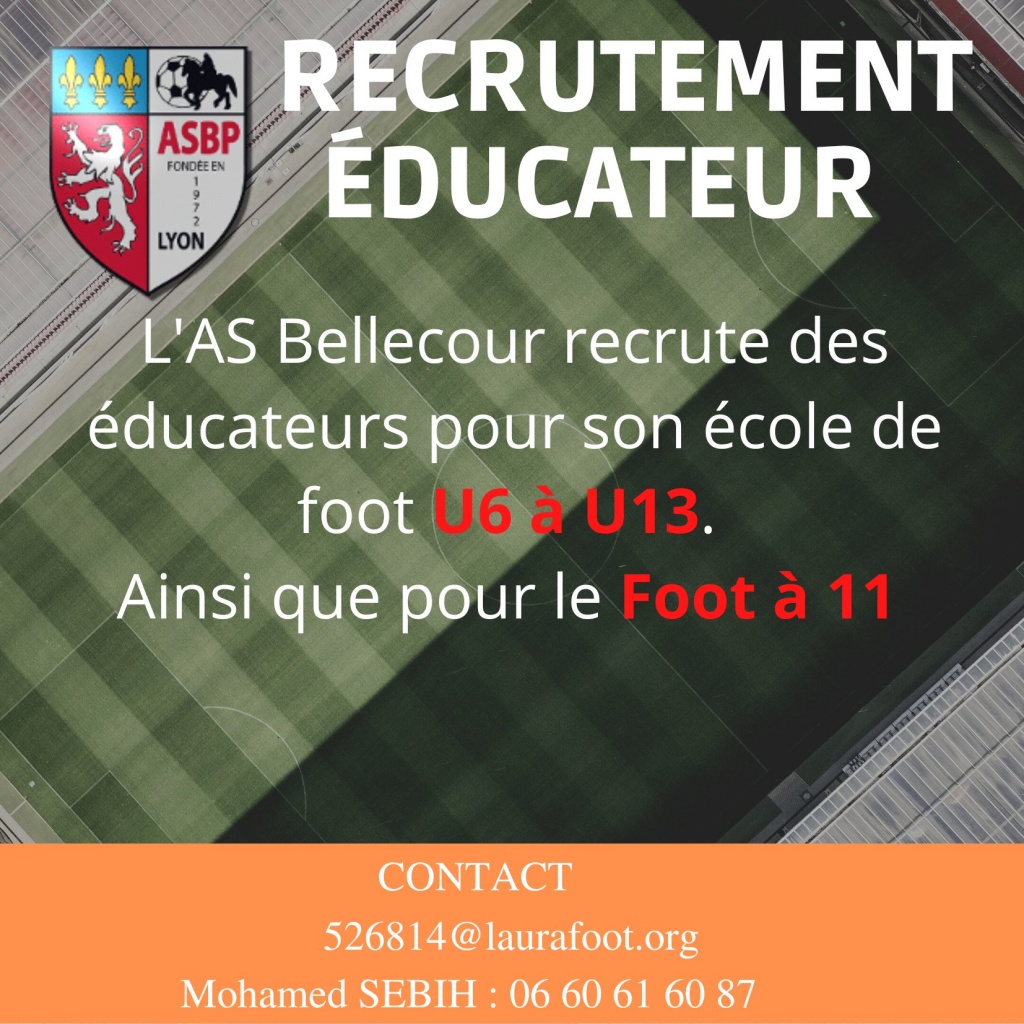 RECHERCHE ÉDUCATEUR 