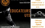 L'E.S.L recherche des Coachs U15