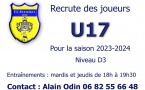 FC Fontaines recrute joueurs U17