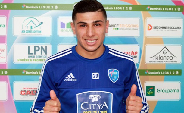 Yanis Merdji, auteur de deux buts pour ses grands débuts comme titulaire en Ligue 2 avec le Football Bourg-en-Bresse Agglomération 01 Yanis Merdji, auteur de deux buts pour ses grands débuts comme titulaire en Ligue 2 avec le Football Bourg-en-Bresse Agglomération 01