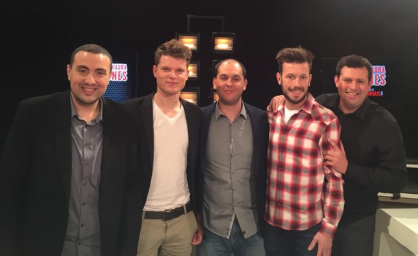 Daniel Jaccard (deuxième en partant de la droite), le gardien de MDA Chasselay, avec l'équipe de télévision de "Tant qu'il y aura des Gones" Daniel Jaccard (deuxième en partant de la droite), le gardien de MDA Chasselay, avec l'équipe de télévision de "Tant qu'il y aura des Gones"