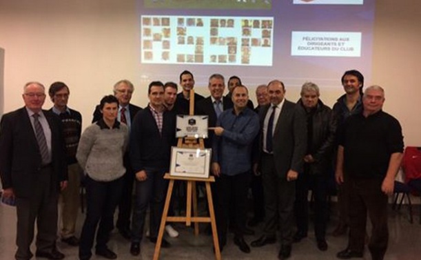 L'AS Saint-Priest a reçu le label Jeunes FFF L'AS Saint-Priest a reçu le label Jeunes FFF