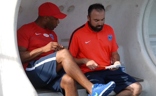 Landry NDzana et Stéphane D'Urbano vont devoir trouver des solutions pour stopper l'hémorragie au FC Villefranche Landry NDzana et Stéphane D'Urbano vont devoir trouver des solutions pour stopper l'hémorragie au FC Villefranche