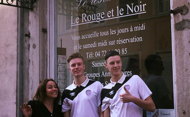 Thomas Molière (au centre) était passé faire le testeur la semaine dernière Thomas Molière (au centre) était passé faire le testeur la semaine dernière