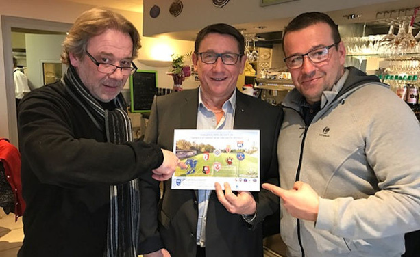 De gauche à droite Denis Dupont, Pascal Paysant et Stéphane Conseil