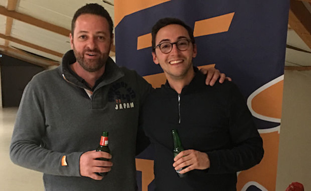 Match nul une bière partout entre Joël Arandel et Anthony Gandi Match nul une bière partout entre Joël Arandel et Anthony Gandi