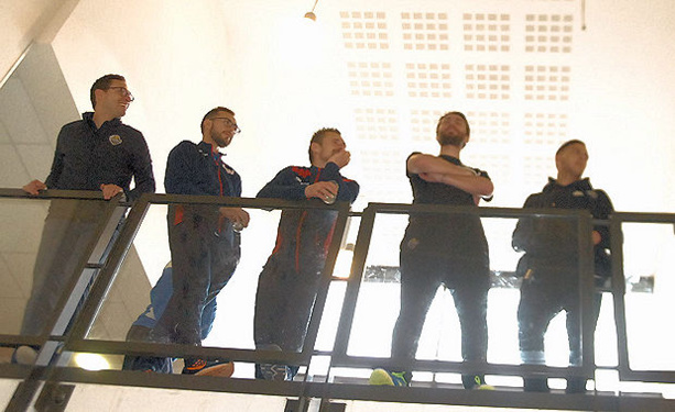 La tribune présidentielle La tribune présidentielle