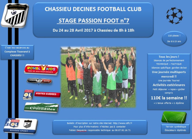 Stage - CHASSIEU-DECINES FC organise Stage - CHASSIEU-DECINES FC organise