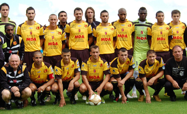 L'équipe du premier match de l'histoire de MDA Chasselay en CFA