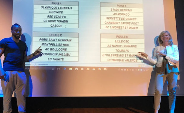 Sidney Govou et Marie-Hélène Matthieu on concocté un beau premier tour avec deux Poules déjà compliquées pour leurs protagonises Sidney Govou et Marie-Hélène Matthieu on concocté un beau premier tour avec deux Poules déjà compliquées pour leurs protagonises