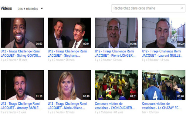 Challenge Rémi JACQUET (U12) - L'OL pas gâté ! Challenge Rémi JACQUET (U12) - L'OL pas gâté !