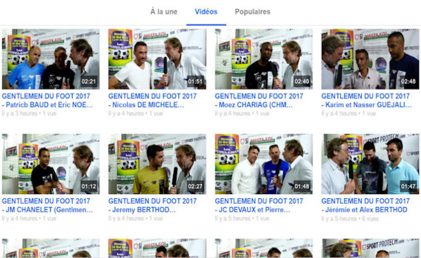 Gentlemen du Foot (Souvenir Aïssa Boussouar) - Jérémie BERTHOD première Gentlemen du Foot (Souvenir Aïssa Boussouar) - Jérémie BERTHOD première