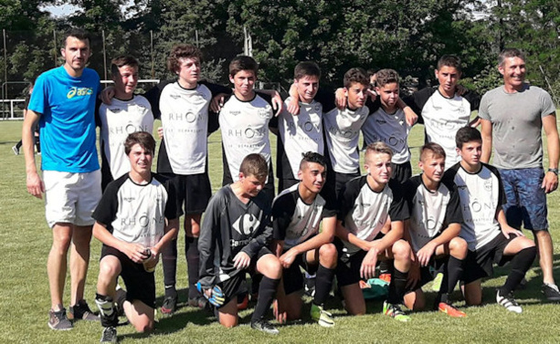 Les U15 de l'Entente Jeunes Vauxonne ont gagné leur billet pour la finale de la Coupe du Beaujolais