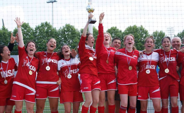 Les filles de l'INSA ramènent le titre Les filles de l'INSA ramènent le titre