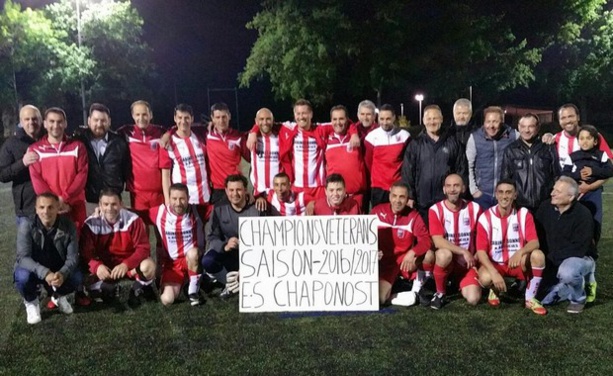 Vétérans – L’ES CHAPONOST conserve son titre ! Vétérans – L’ES CHAPONOST conserve son titre !