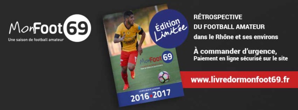 Livre d'Or Monfoot69 - Nadir DRAIDI (FC Limonest Saint-Didier) a commandé son livre souvenir de la saison 2016-2017