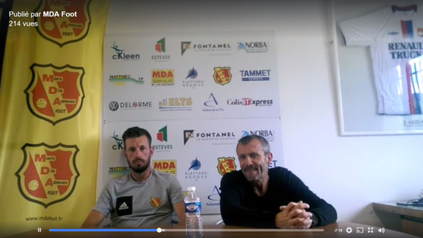 MDA CHASSELAY - Eric GUICHARD et Daniel JACCARD en conférence de presse MDA CHASSELAY - Eric GUICHARD et Daniel JACCARD en conférence de presse