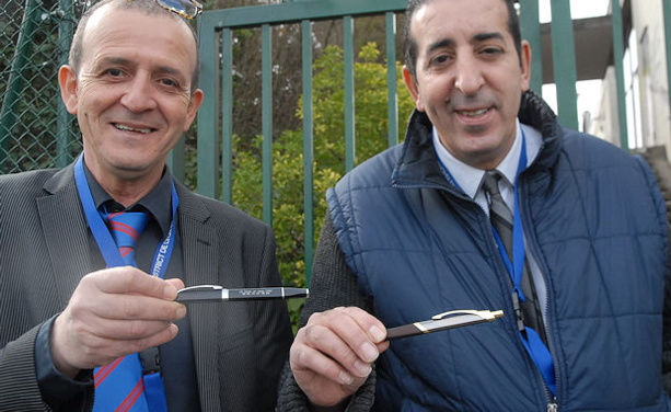 Mustapha Guissi (vice-président US Vaulx) et Saad Khalfaoui (entraîneur O. Vaulx) seront au deuxième tour de la Coupe de France Mustapha Guissi (vice-président US Vaulx) et Saad Khalfaoui (entraîneur O. Vaulx) seront au deuxième tour de la Coupe de France