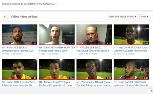 N1 - Toutes les RÉACTIONS VIDÉOS de LYON-DUCHERE AS - SO CHOLET sur MONFOOT69TV N1 - Toutes les RÉACTIONS VIDÉOS de LYON-DUCHERE AS - SO CHOLET sur MONFOOT69TV