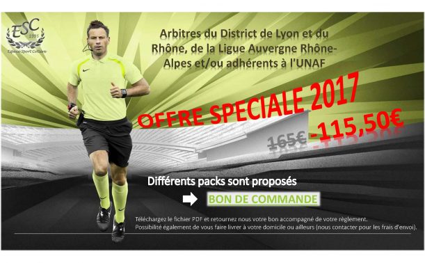 ESPACE SPORT CÔTIÈRE - Les ARBITRES peuvent passer commandes !