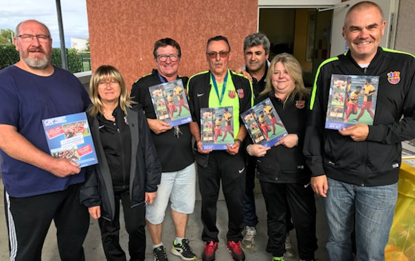 Tournée générale du Président à l'Olympique Saint-Quentin Tournée générale du Président à l'Olympique Saint-Quentin