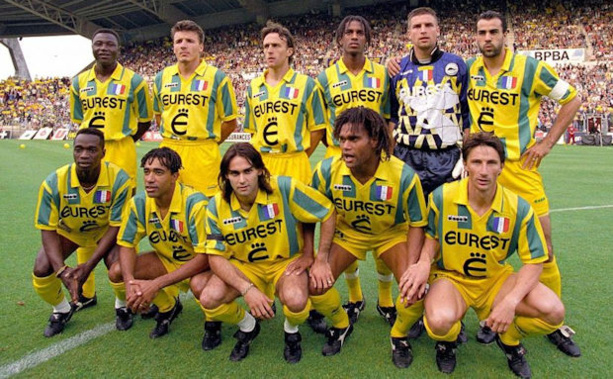 Le FC Nantes 94-95, peut-être la plus belle équipe française de tous les temps Le FC Nantes 94-95, peut-être la plus belle équipe française de tous les temps