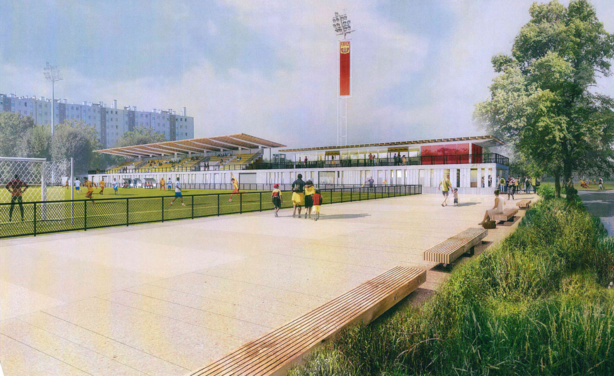 AS Saint-Priest - Découvrez le nouveau stade JOLY