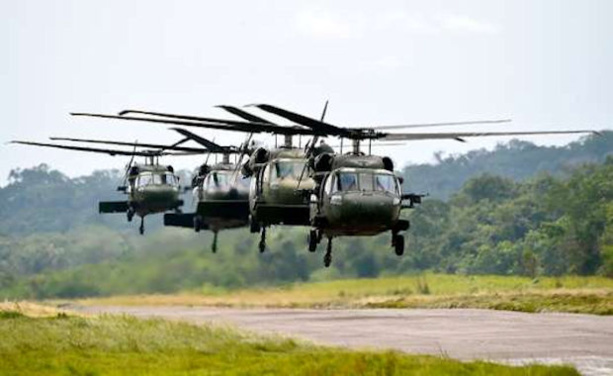 Quatre hélicoptères de l'armée seront mis à disposition du FC Bords de Saône pour se rendre à Moutier
