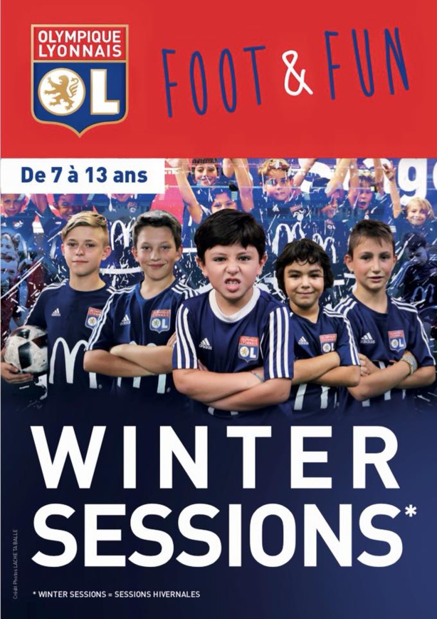 Stage Jeunes - OL FOOT&FUN propose les WINTER sessions  Stage Jeunes - OL FOOT&FUN propose les WINTER sessions