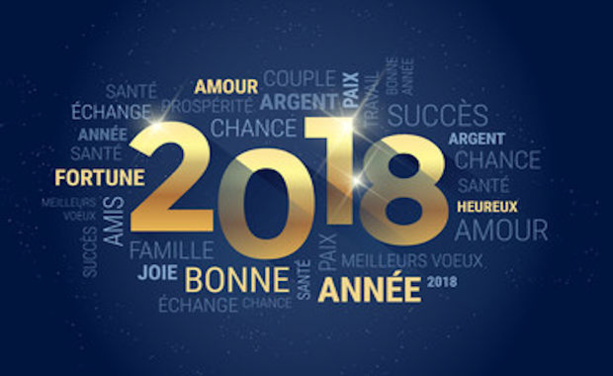 2018 - Bonne année à tous les lecteurs de MONFOOT69 2018 - Bonne année à tous les lecteurs de MONFOOT69
