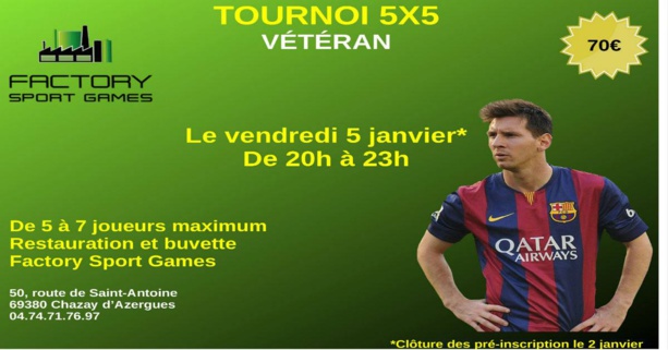 Vétérans - Rendez-vous vendredi soir à CHAZAY ! Vétérans - Rendez-vous vendredi soir à CHAZAY !