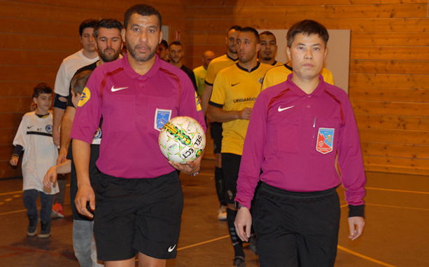 Les arbitres de la rencontre