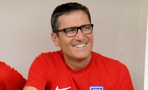 Alain Pochat, l'entraîneur du FC Villefranche Alain Pochat, l'entraîneur du FC Villefranche