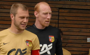 Reverdy est allé chercher onze fois le ballon au fond de ses filets hier Reverdy est allé chercher onze fois le ballon au fond de ses filets hier