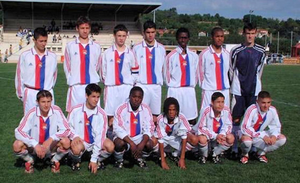 Les U15 de l'OL, saison 2001-2002