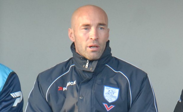 Cyril Legros, l'entraîneur du FC Charvieu