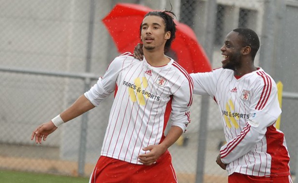 Quinol (FC Lyon), auteur du seul triplé du week-end en R2. Quinol (FC Lyon), auteur du seul triplé du week-end en R2.