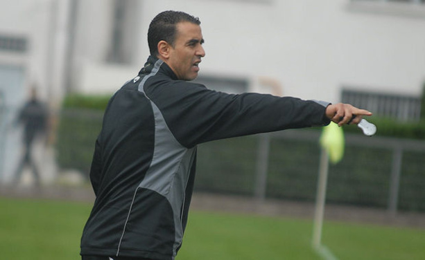 Begacem Senoussi, l'entraîneur du CO Saint-Fons