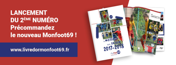 Livre Monfoot69 Saison 2017-2018 - François VILLEBRUN a passé commande !