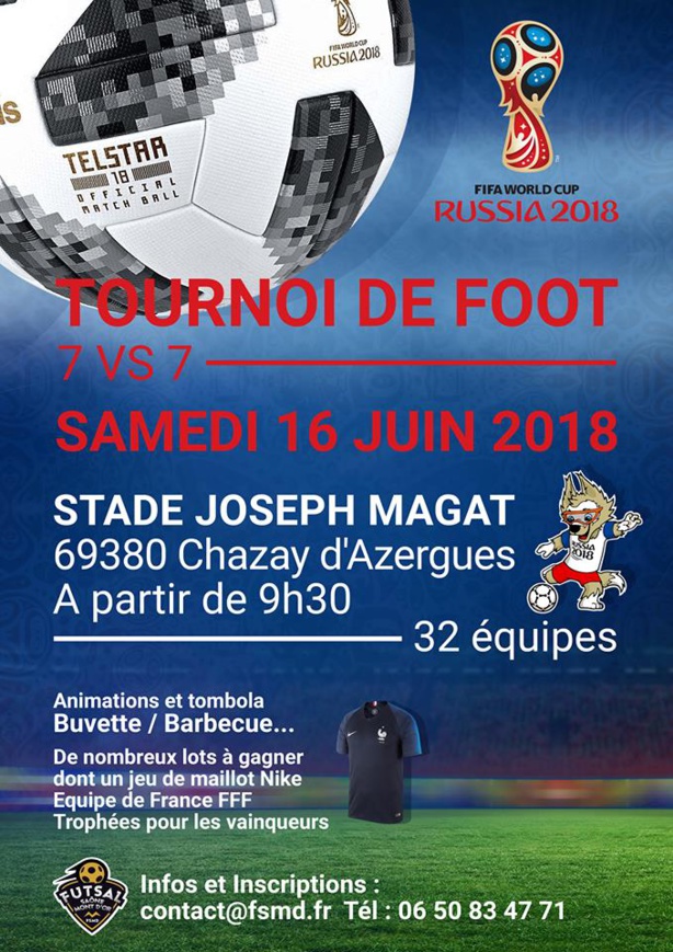 Tournoi de sixte - FSMD organise le 16 juin à CHAZAY Tournoi de sixte - FSMD organise le 16 juin à CHAZAY