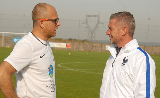 Sylvain Richard (à droite) en compagnie de Sylvain Maupas Sylvain Richard (à droite) en compagnie de Sylvain Maupas