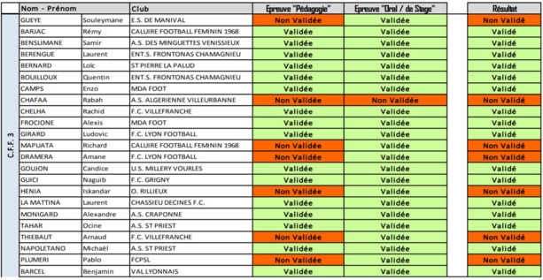 EDUCATEURS - Les résultats des Certifications CFF3... Micka NAPOLETANO, Benji BARCEL, Ocine TAHAR et Laurent LA MATTINA reçus !  EDUCATEURS - Les résultats des Certifications CFF3... Micka NAPOLETANO, Benji BARCEL, Ocine TAHAR et Laurent LA MATTINA reçus !