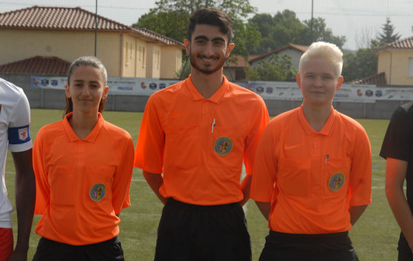 Les arbitres de la rencontre